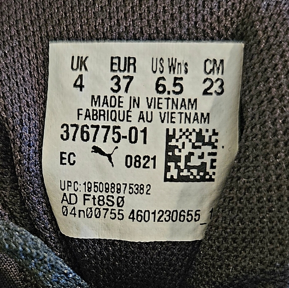 PUMA/Softfoam Womens Sneaker 6.5 - Picture 10 of 10